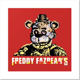 Vintage Freddy Fazbear's Pizza 1983 Posters and Art